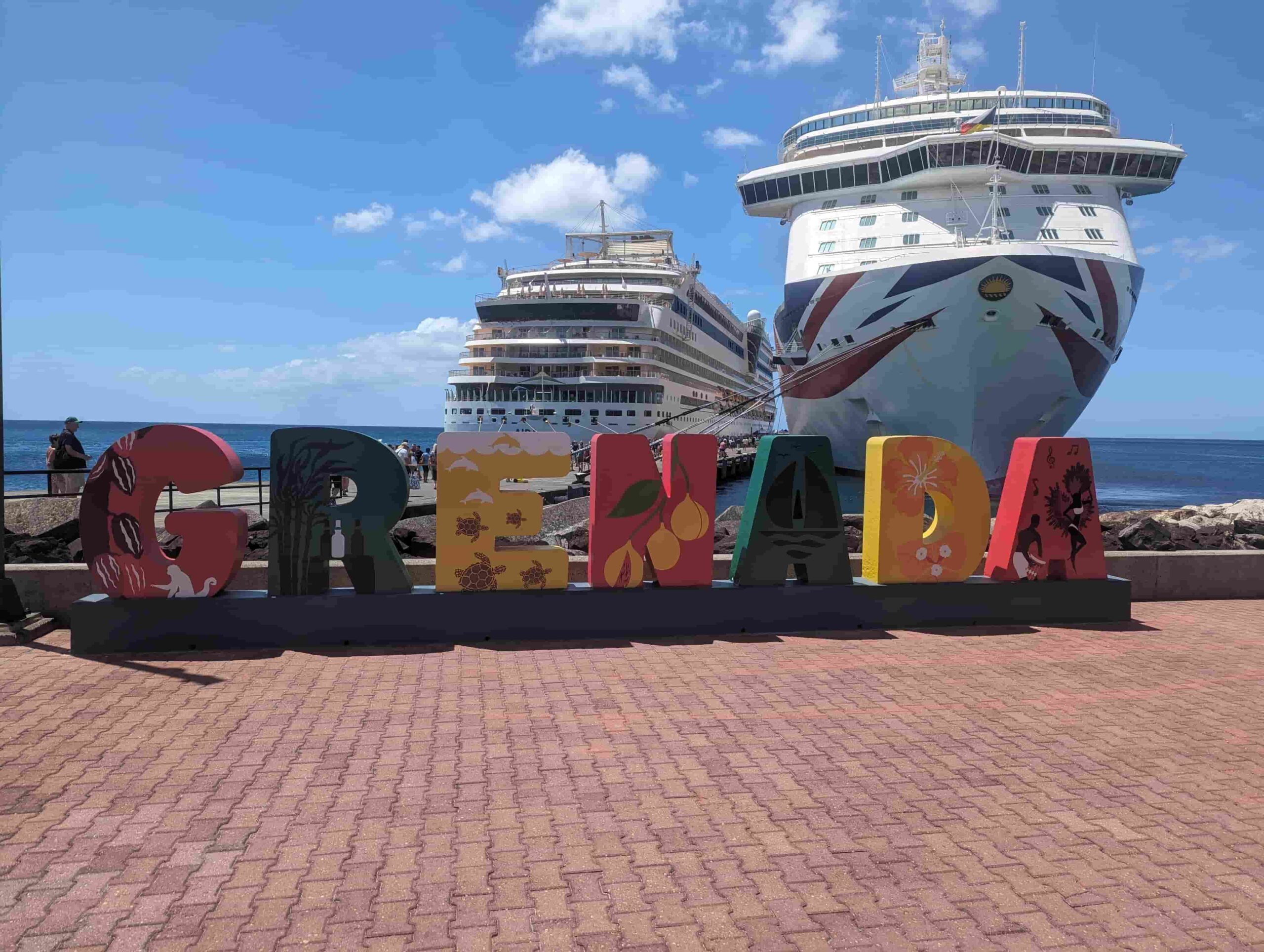 2 Kreuzfahrer auf Grenada