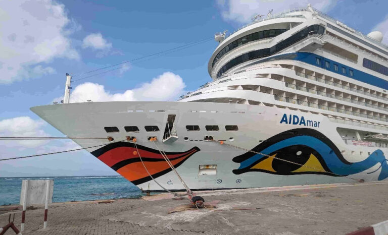 AIDAmar auf Aruba