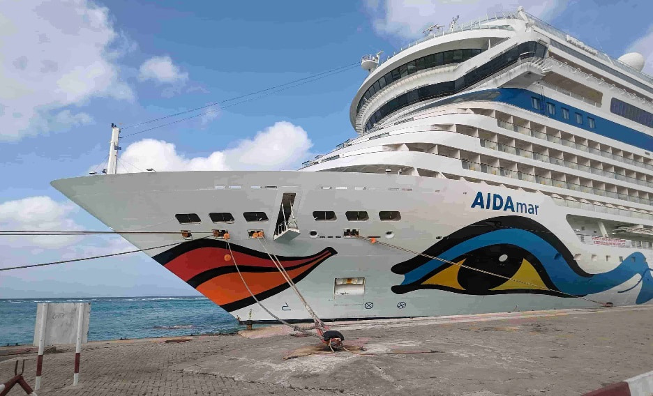 AIDAmar auf Aruba