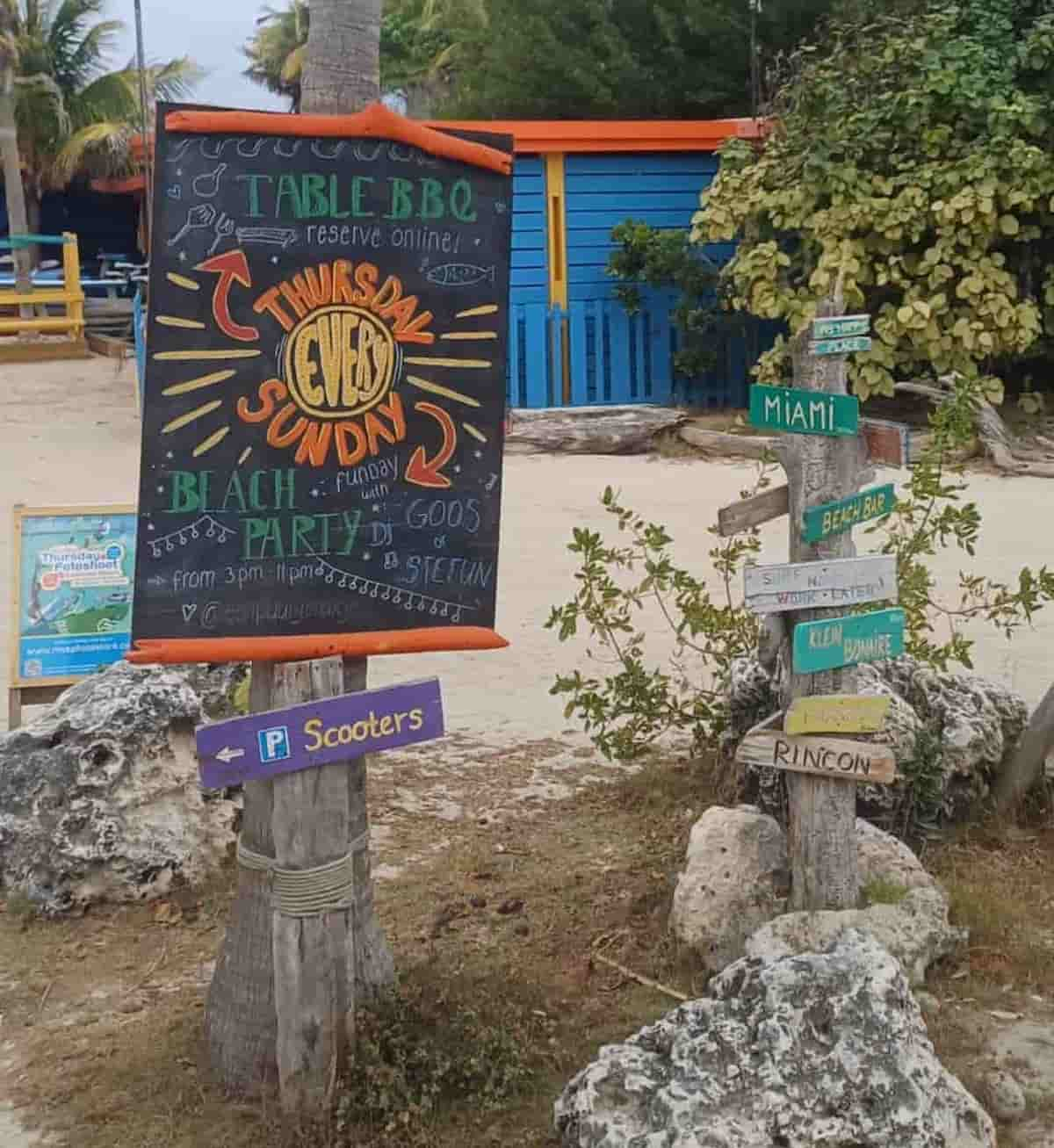 Einladung zum Barbecue auf Bonaire