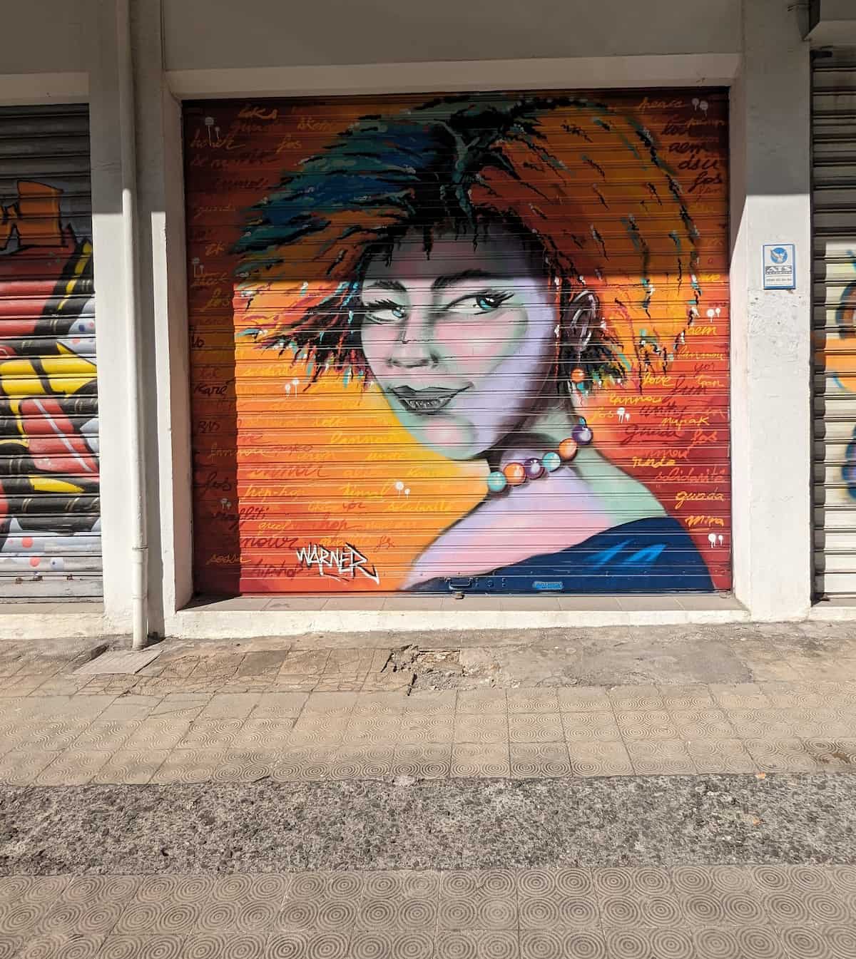 Grafitti auf Guadelupe