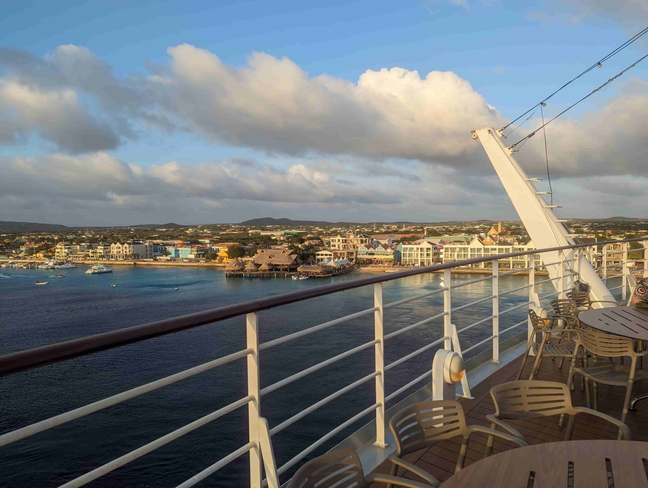 Letzter Blick auf Bonaire