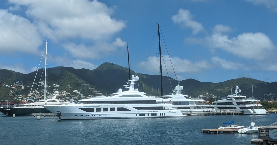 Superyachten auf St. Marten