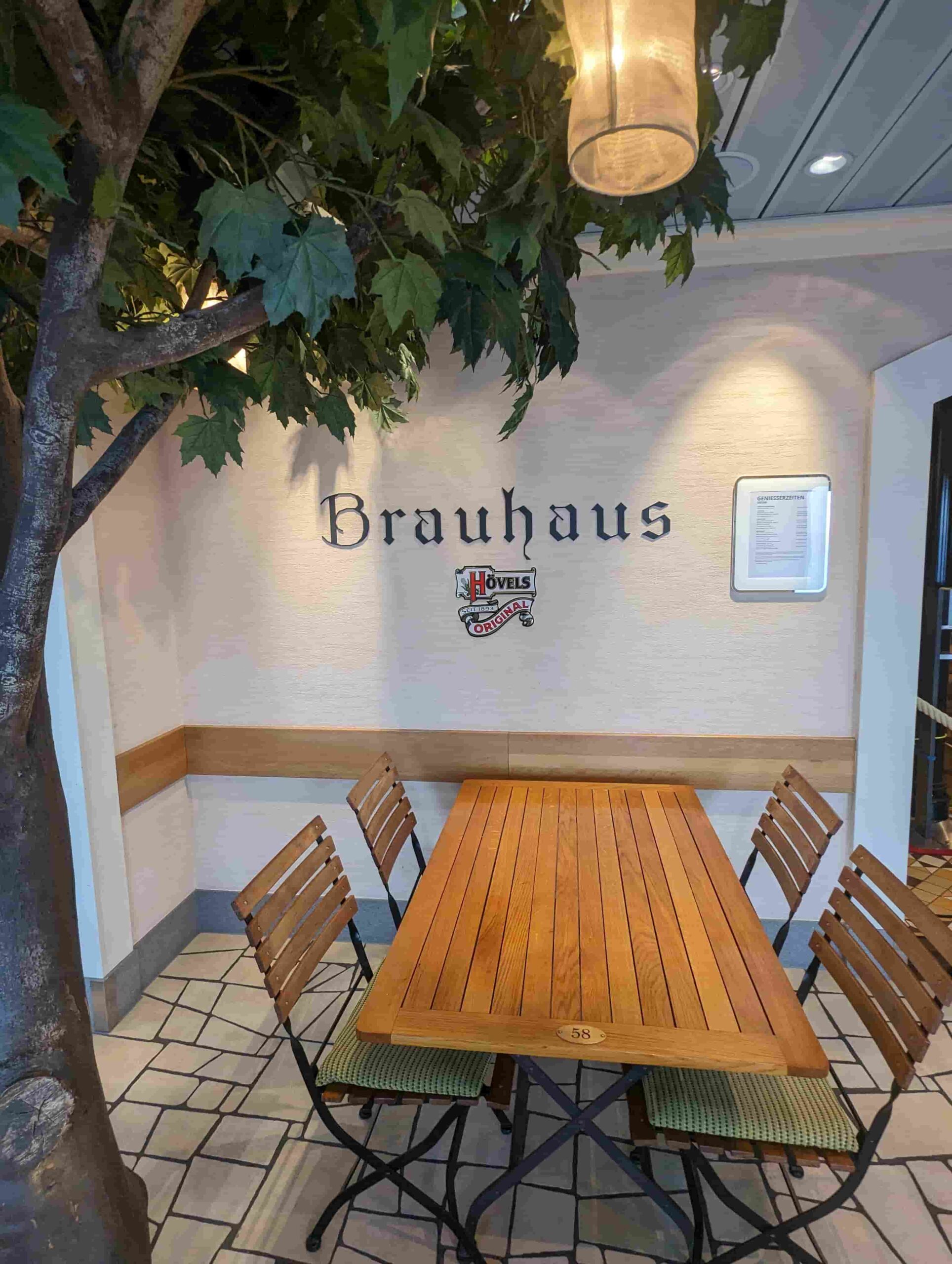 Restaurant Brauhaus auf der AIDAmar