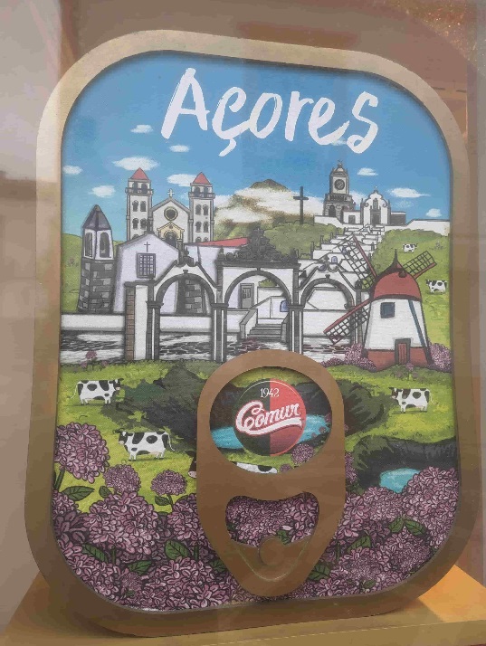 Schönes Bild einer Schokolade auf den Azoren